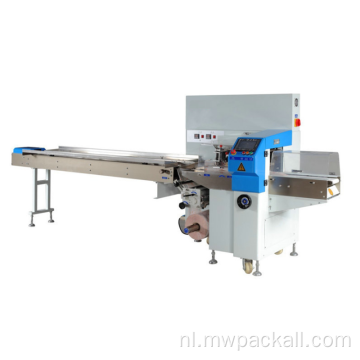 Horizontale automatische stroomkussenverpakkingsmachine